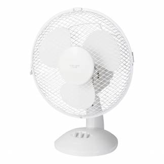 Day bordventilator Ø23cm med 2 hastigheder hvid